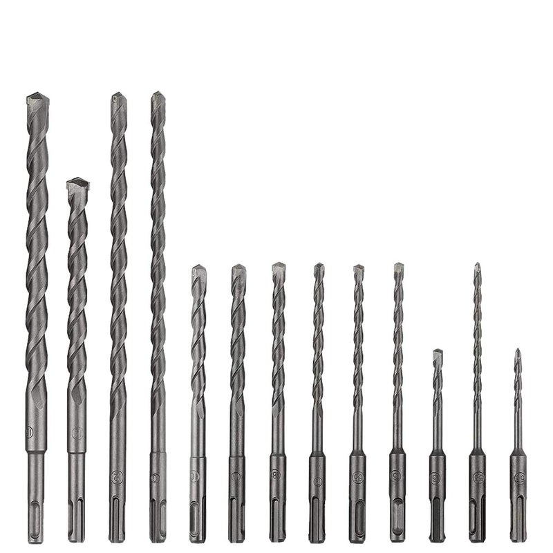 FF ERA Rotary Hammer Drill Bits Set, 17 Pcs SDS Plus Carbide-Tipped Masonry Drill Bits and Chisels for Concrete, Stone, Brick, with Storage Case - Image 5